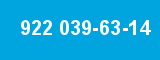 922 039-63-14